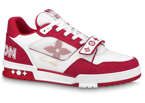 louis vuitton trainers red|louis vuitton trainers monogram.